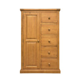 Verde 1 Door 5 Drawer Combination Wardrobe