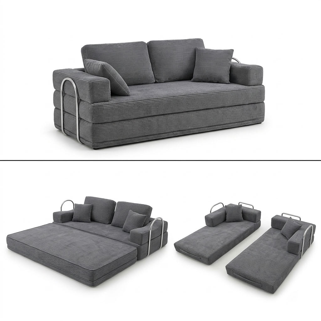 Flex 3 Seater Boneless Compressed Sofa Bed