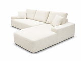 Cove Boneless Compressed Corner Chaise Sofa