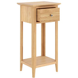 Saxon 1 Drawer Open Shelf Hall Table