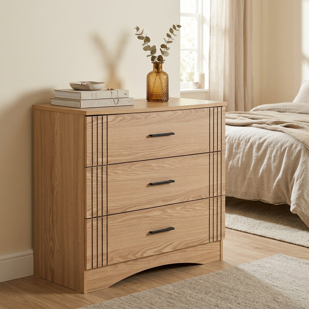 Tessa 3 Drawer Chest of Drawers