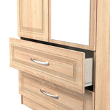 Dorset Mirrored 2 Door 2 Drawer Wardrobe