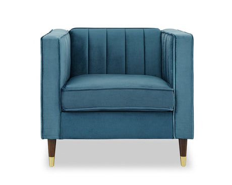 Tammy Velvet 1 Seater Sofa