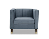 Tammy Velvet 1 Seater Sofa