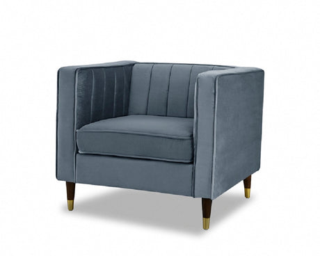 Tammy Velvet 1 Seater Sofa