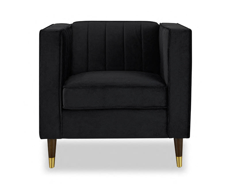 Tammy Velvet 1 Seater Sofa