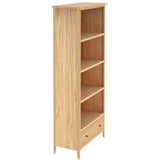 Saxon 4 Shelf 1 Drawer Large Bookcase