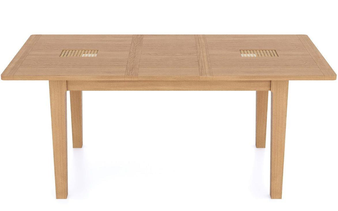 Cypress 140cm - 180cm Extending Rattan Dining Table