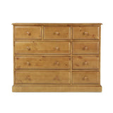 Maple 9 Drawer Chest of Drawers