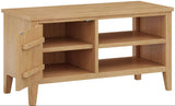 Hudson 1 Door Open Shelf Small TV Unit