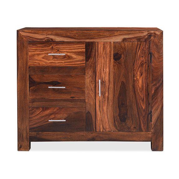 Sequoia 1 Door 3 Drawer Small Sideboard