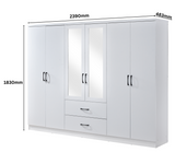Paddington 3+2 Drawer Chest 3 Piece Bedroom Set