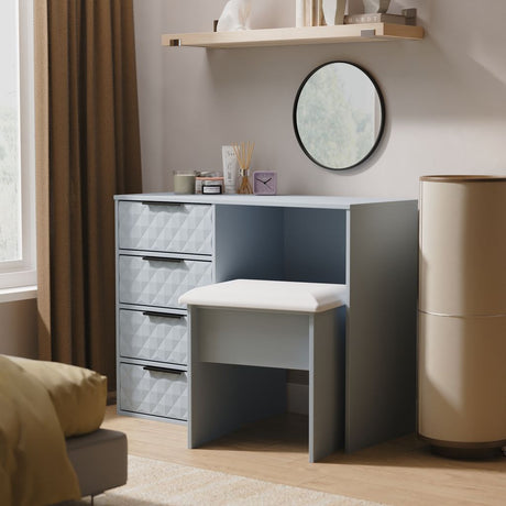 Harlequin 4 Drawer Pedestal Desk