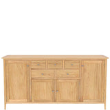 Saxon 4 Door 5 Drawer Long Sideboard