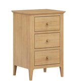 Huron 3 Drawer Bedside Table