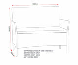 Willow 4 Piece Garden Furniture Set