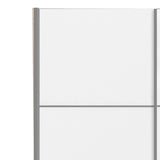 Verona 120cm Sliding Wardrobe with 2 Shelves