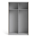 Verona 120cm Sliding Wardrobe with 2 Shelves