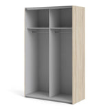 Verona 120cm Sliding Wardrobe with 2 Shelves