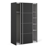 Verona 120cm Sliding Wardrobe with 5 Shelves