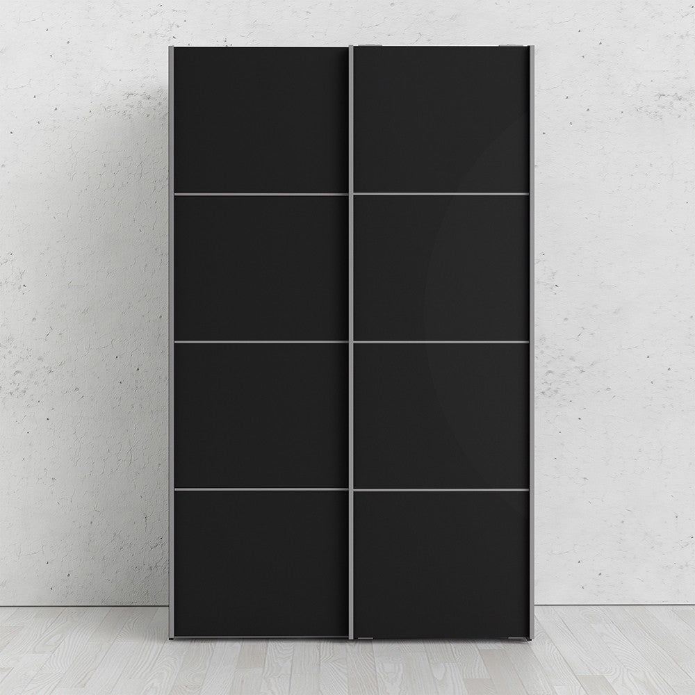 Verona 120cm Sliding Wardrobe with 5 Shelves