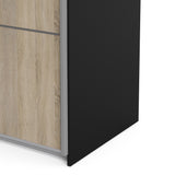 Verona 120cm Sliding Wardrobe with 2 Shelves