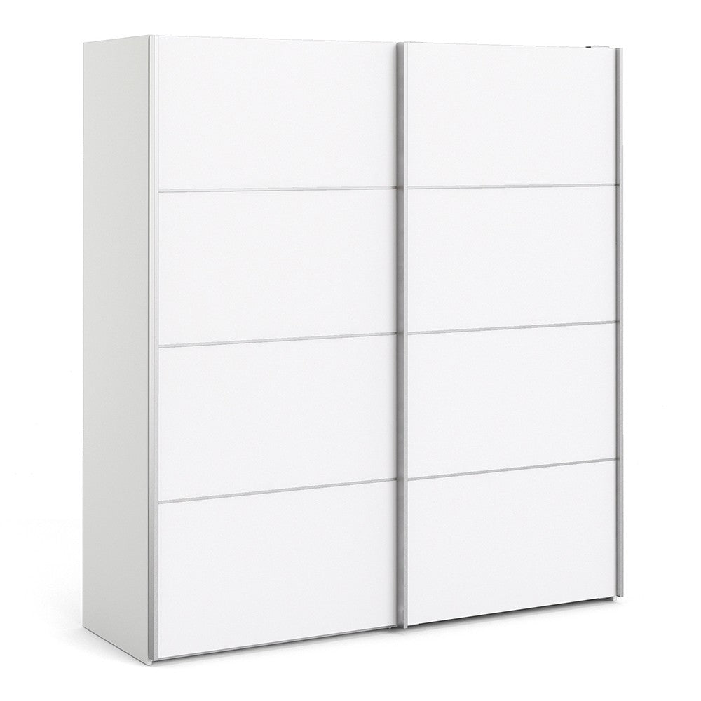 Verona 180cm Sliding Wardrobe with 2 Shelves