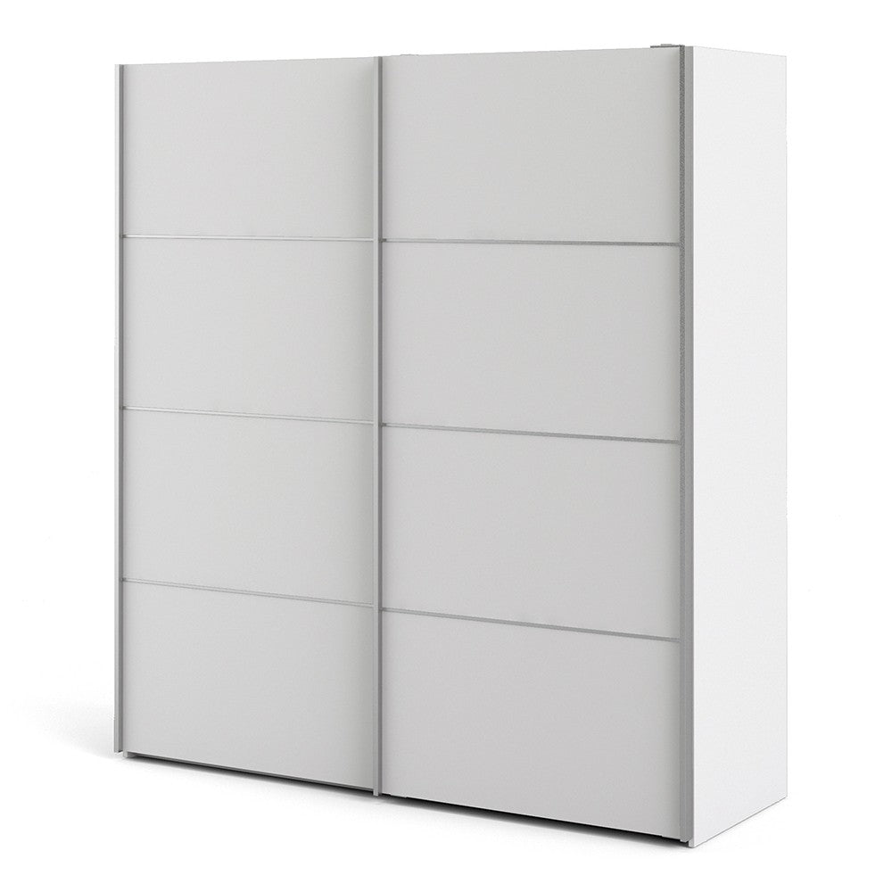 Verona 180cm Sliding Wardrobe with 2 Shelves