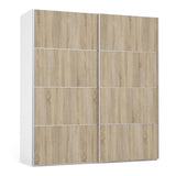 Verona 180cm Sliding Wardrobe with 2 Shelves