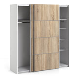 Verona 180cm Sliding Wardrobe with 5 Shelves