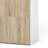 Verona 180cm Sliding Wardrobe with 5 Shelves