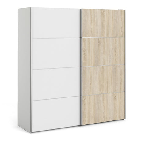 Verona 180cm Sliding Wardrobe with 2 Shelves