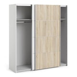 Verona 180cm Sliding Wardrobe with 2 Shelves