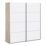 Verona 180cm Sliding Wardrobe with 2 Shelves