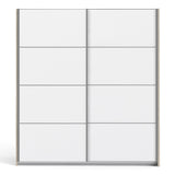 Verona 180cm Sliding Wardrobe with 2 Shelves