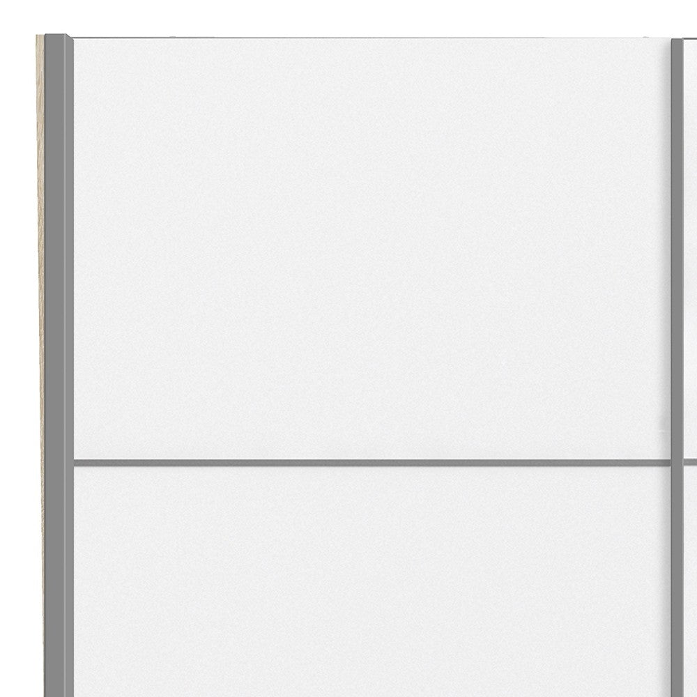 Verona 180cm Sliding Wardrobe with 2 Shelves