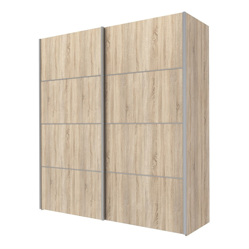 Verona 180cm Sliding Wardrobe with 2 Shelves