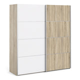 Verona 180cm Sliding Wardrobe with 2 Shelves