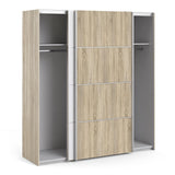 Verona 180cm Sliding Wardrobe with 2 Shelves