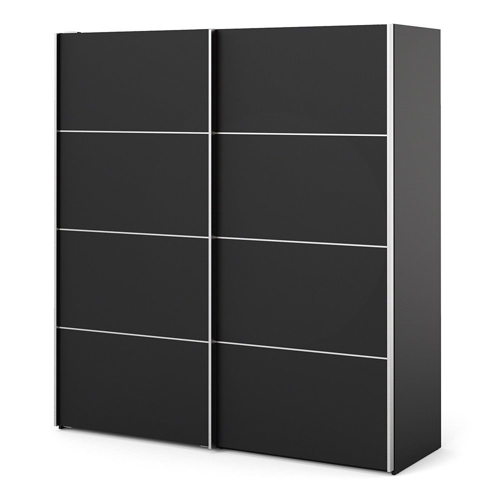 Verona 180cm Sliding Wardrobe with 2 Shelves