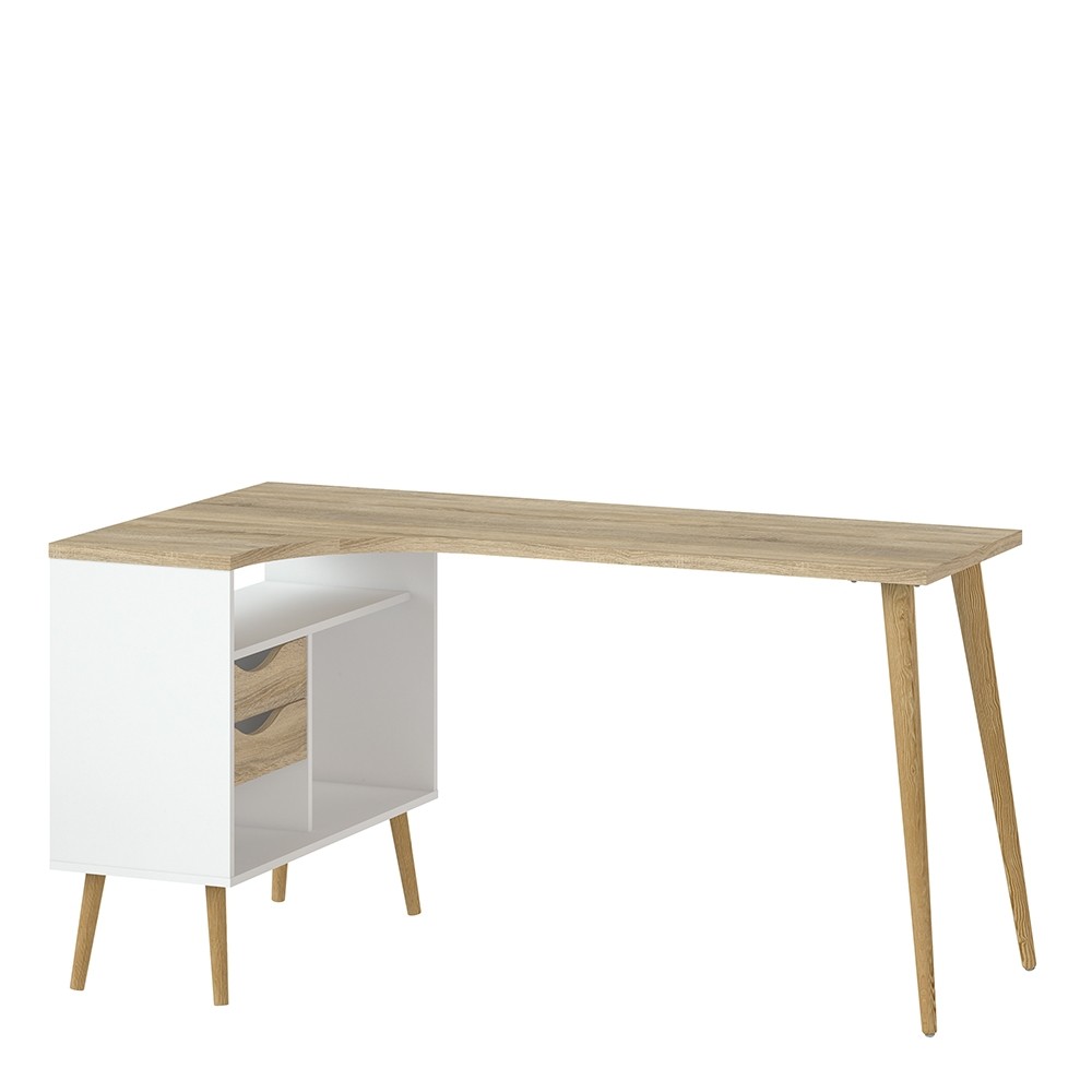 Oslo 2 Drawer Desk