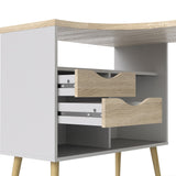 Oslo 2 Drawer Desk