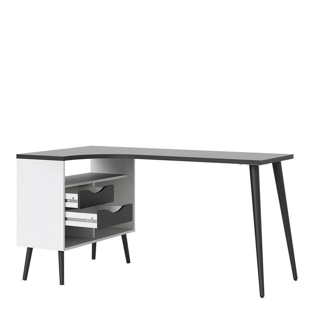 Oslo 2 Drawer Desk