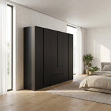 Malvern 6 Door 2 Drawer Wardrobe
