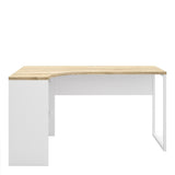 Function Plus Corner Desk with 2 Drawers