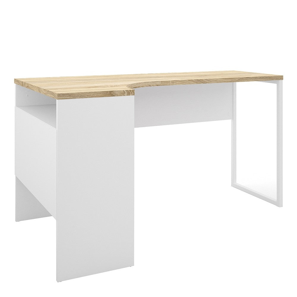 Function Plus Corner Desk with 2 Drawers