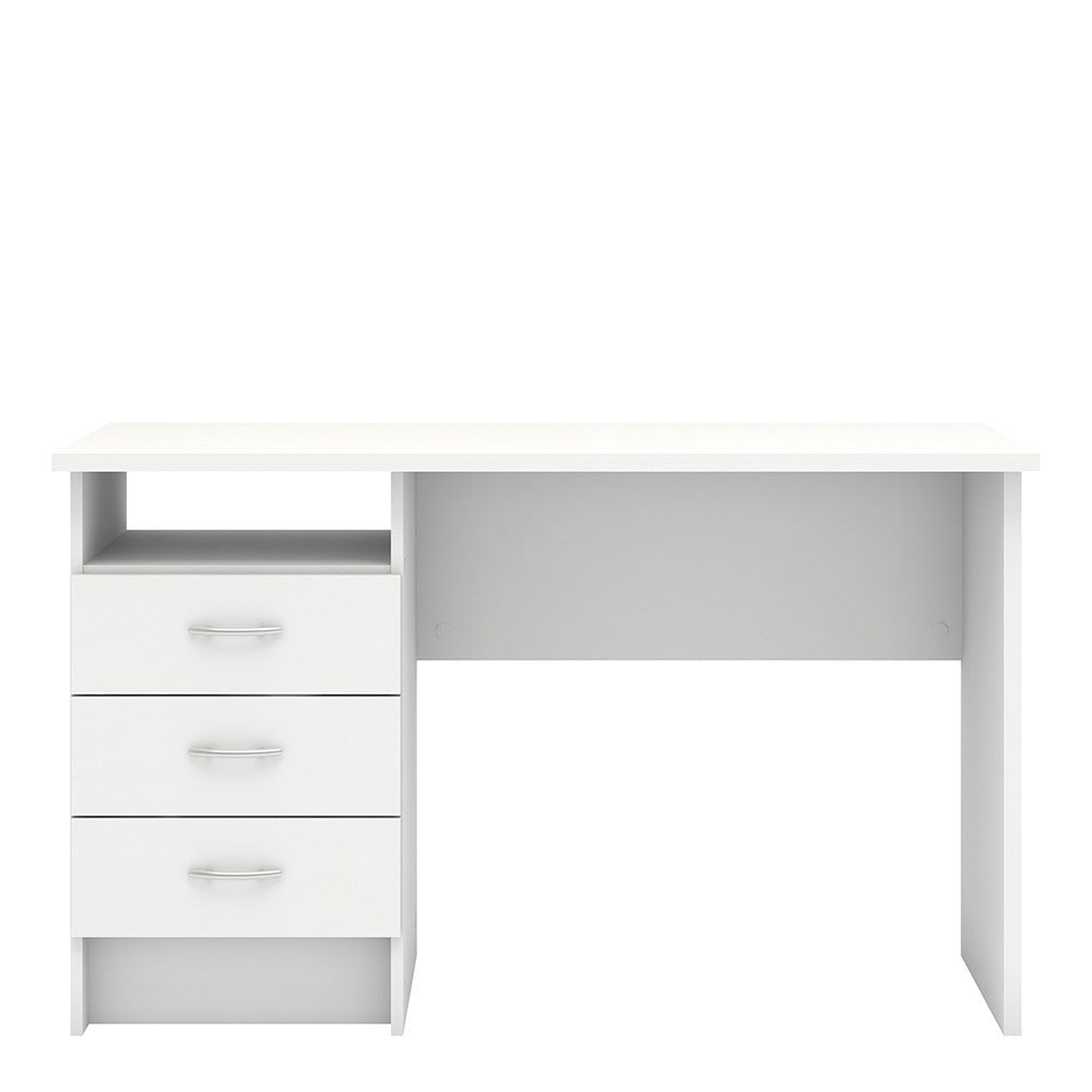 Function Plus Desk with 3 Drawers