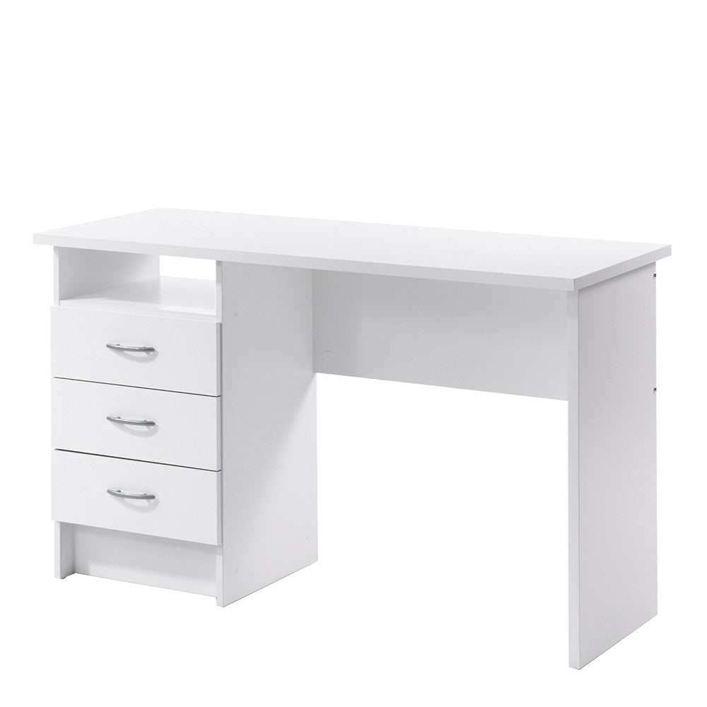 Function Plus Desk with 3 Drawers