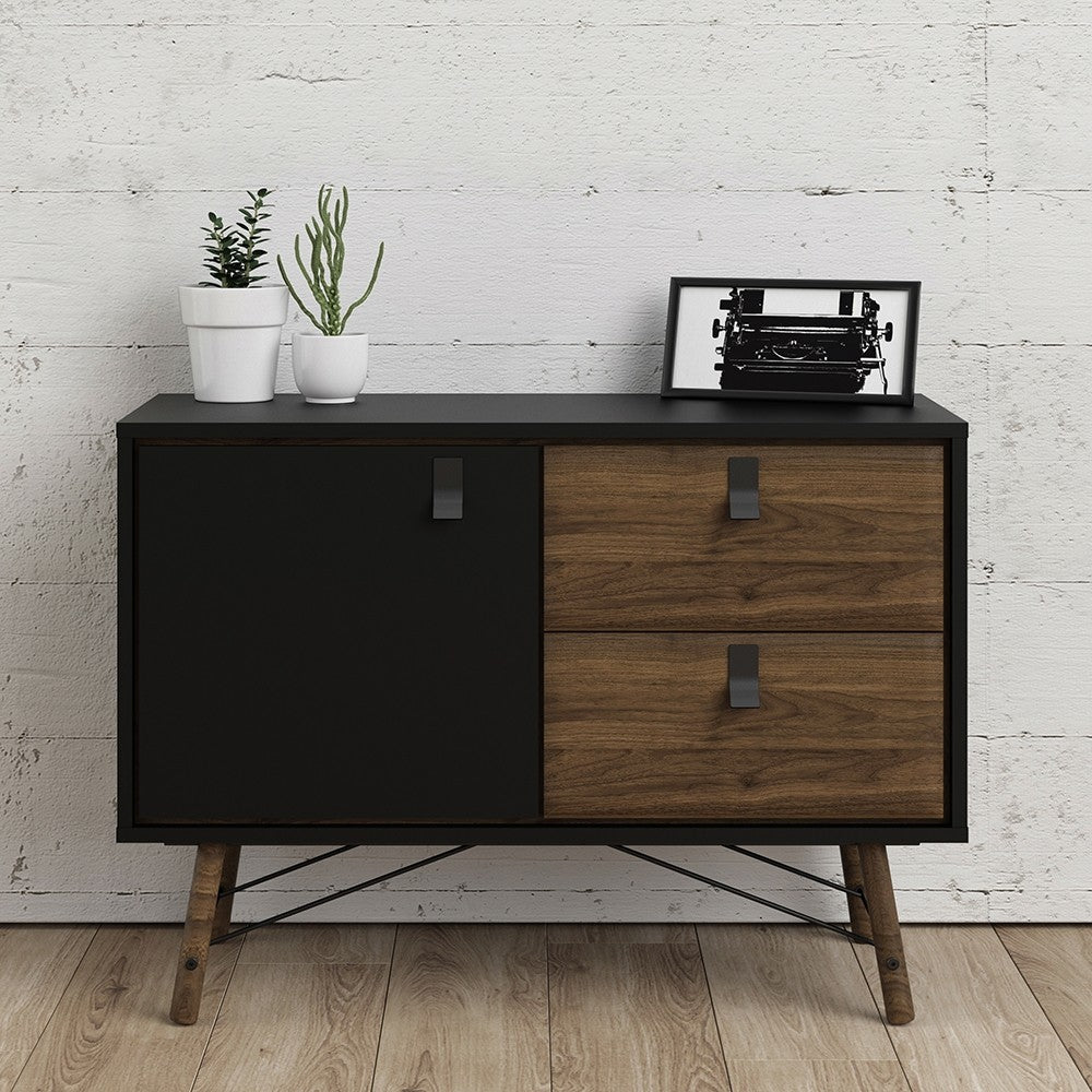 Winslow Rustic Sideboard with 1 Door and 2 Drawers