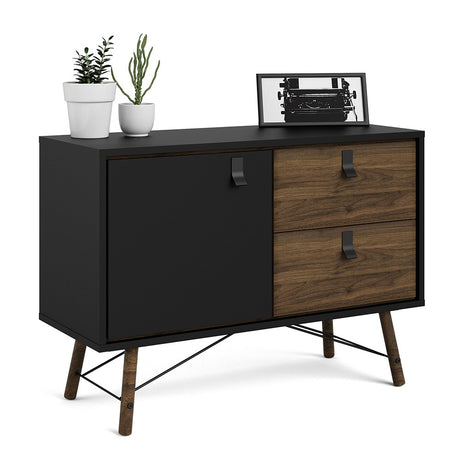 Winslow Rustic Sideboard with 1 Door and 2 Drawers